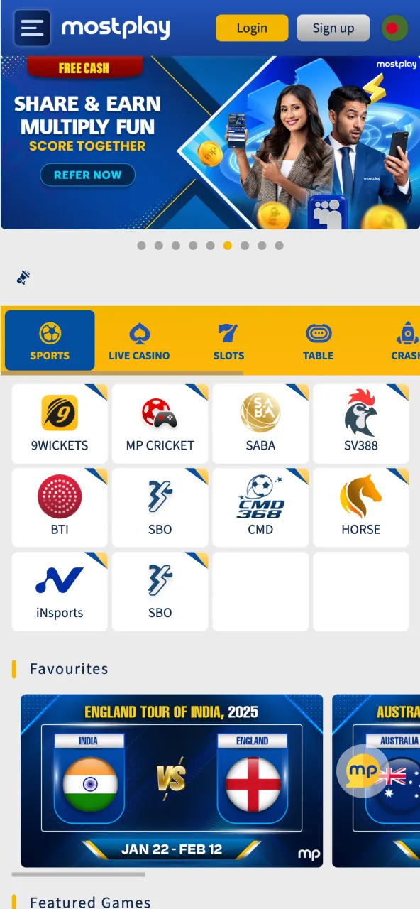 Access MostPlay easily from your mobile device.
