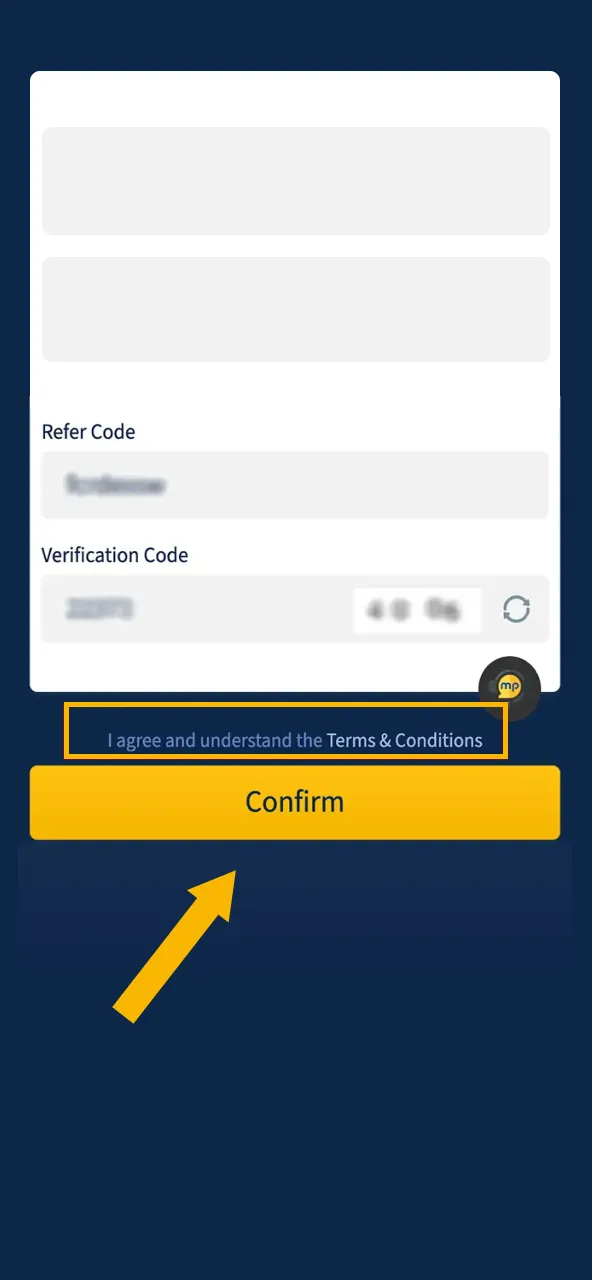 Ensure security verification to log in to MostPlay.